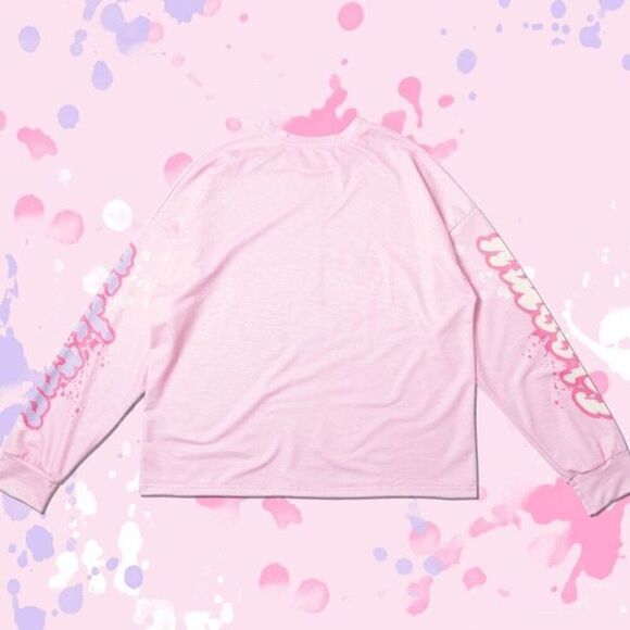 Gloomy Bear Long Sleeves T-Shirt Pink Pastel L, ONE SIZE - Picture 2 of 2